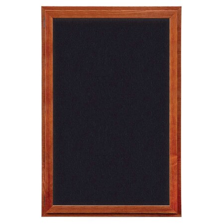 United Visual Products Indoor Enclosed Combo Board, 72"x36", Satin Frame/Green & Pumice UVCB7236-GREEN-PUMICE